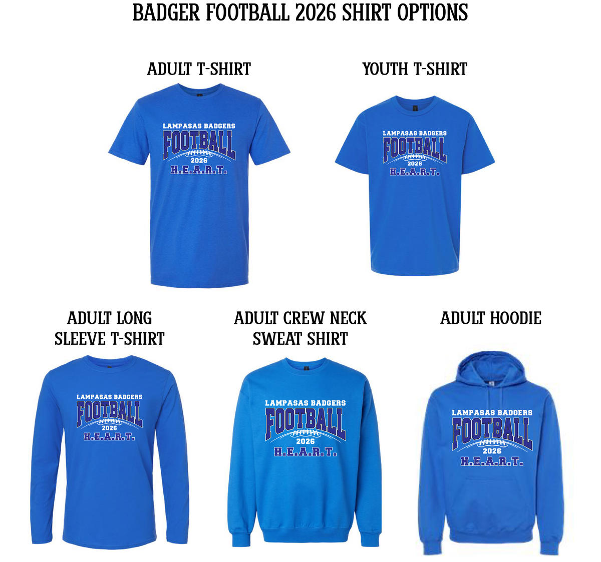 2026 Football Adult T-Shirt