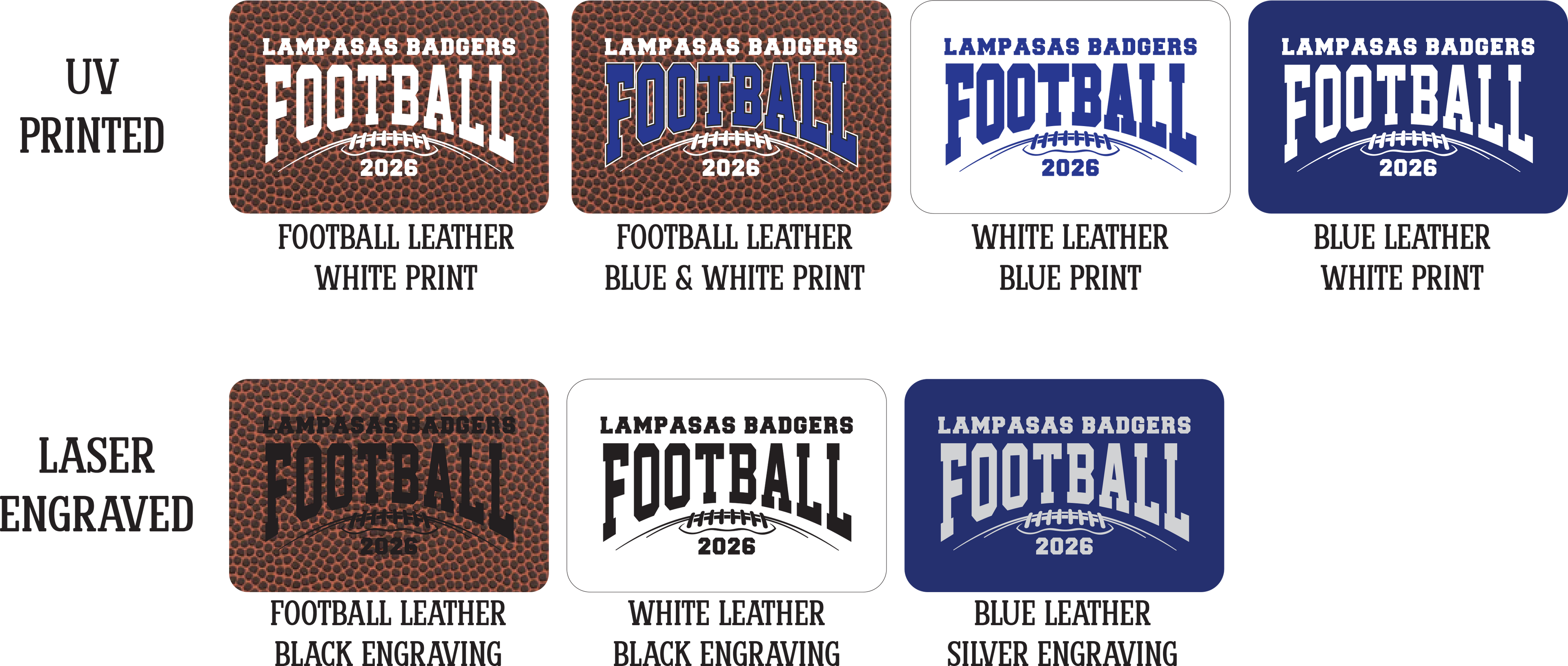 2026 Football Custom Hats