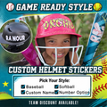 Custom Baseball & Softball Decals