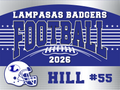 2026 Custom Football Yard Signs