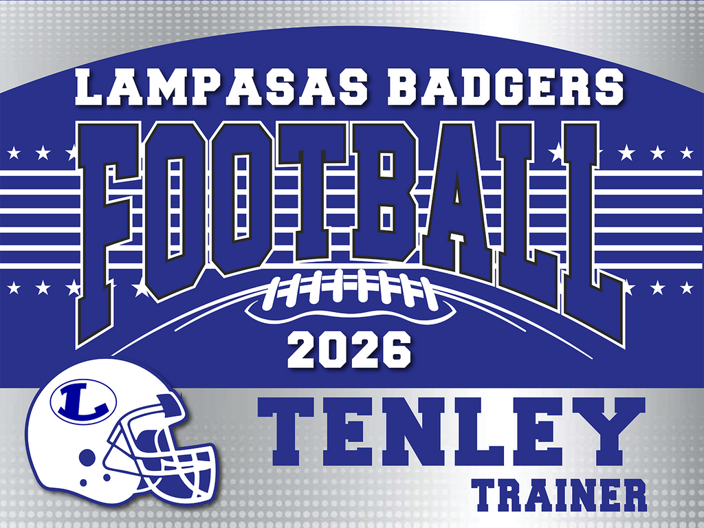 2026 Custom Football Yard Signs