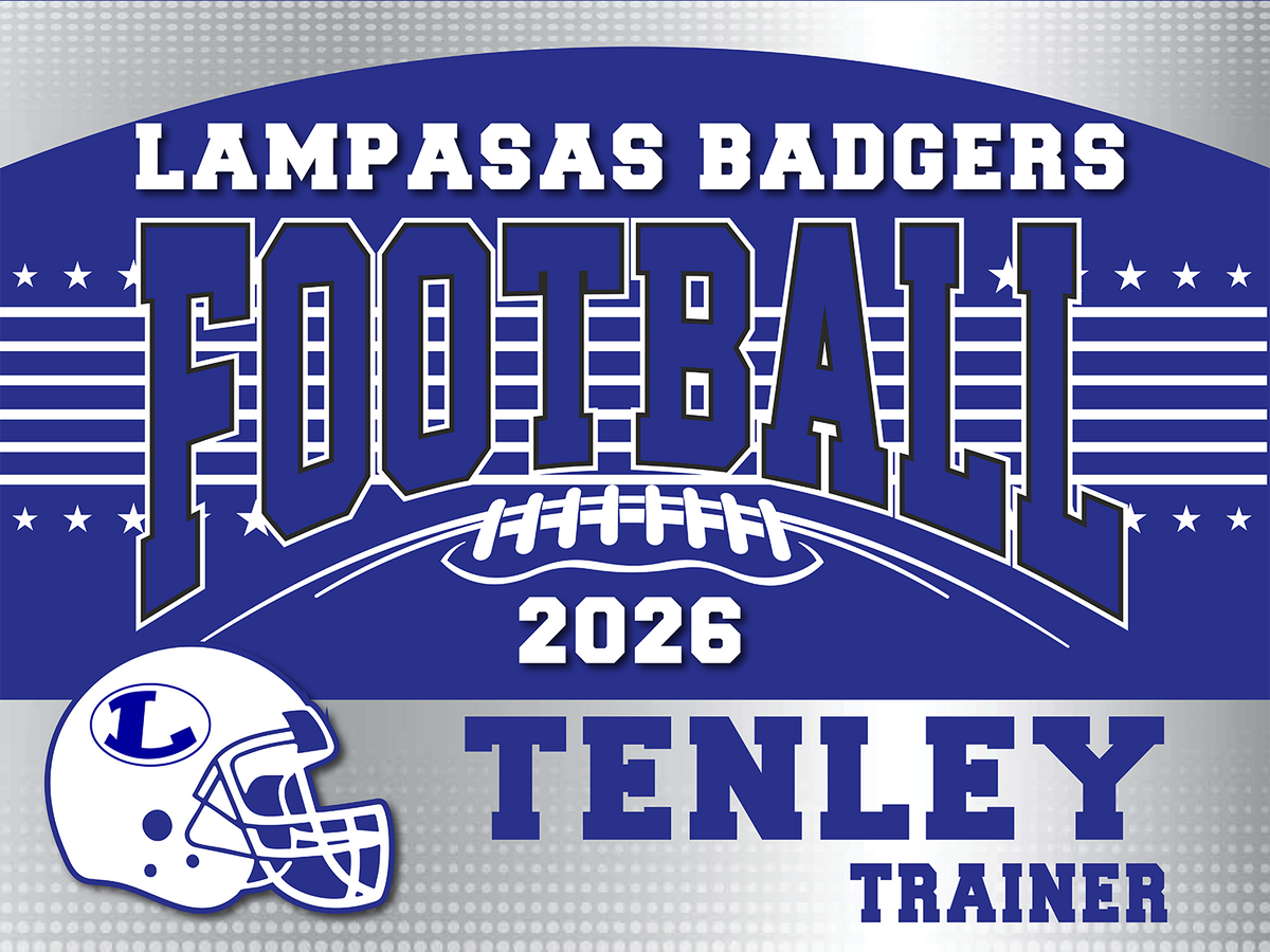 2026 Custom Football Yard Signs