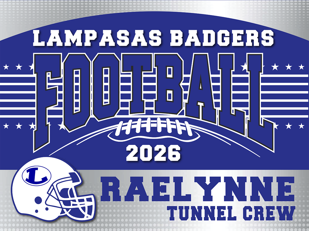 2026 Custom Football Yard Signs